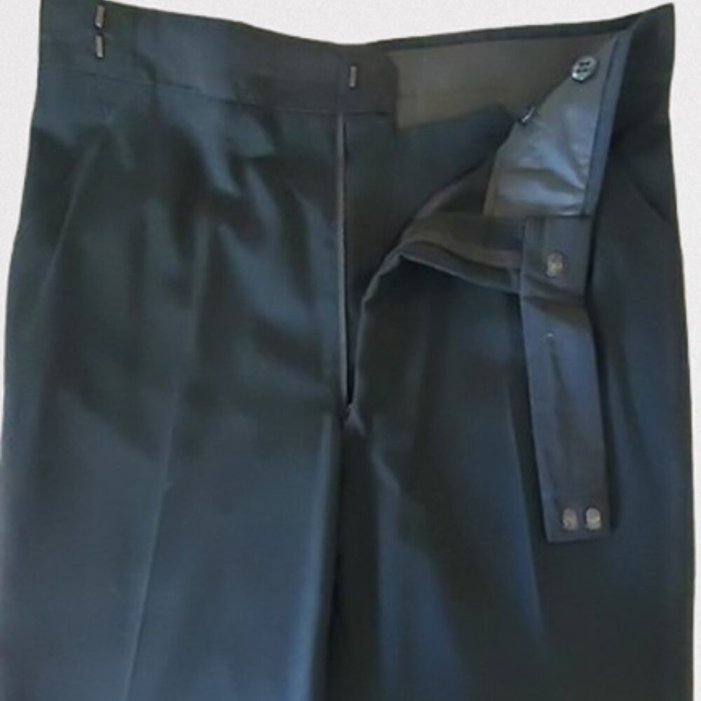 Vintage Lord West Black Tuxedo 2-Piece Men's Shawl Lapel Size 43 - Picture 9 of 10